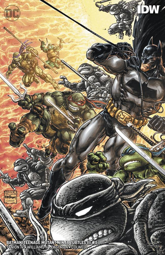 Batman / Teenage Mutant Ninja Turtles #5 Eastman Variant