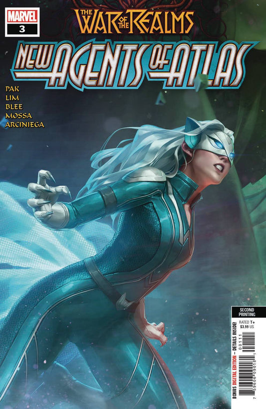 War of the Realms: New Agents of Atlas #3C 2nd Printing