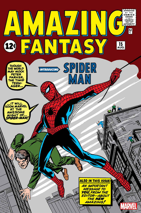 Amazing Fantasy #15 (2019) Facsimile Edition Without Barcode