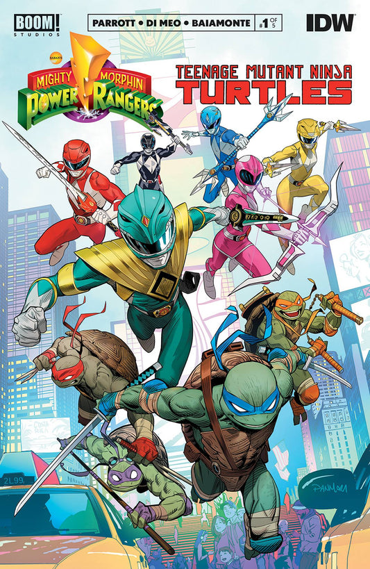 Mighty Morphin Power Rangers / Teenage Mutant Ninja Turtles #1A (of 5)