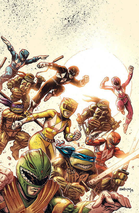 Mighty Morphin Power Rangers / Teenage Mutant Ninja Turtles #1G