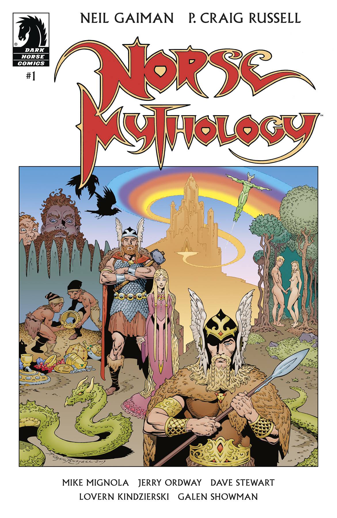 Neil Gaiman Norse Mythology #1A