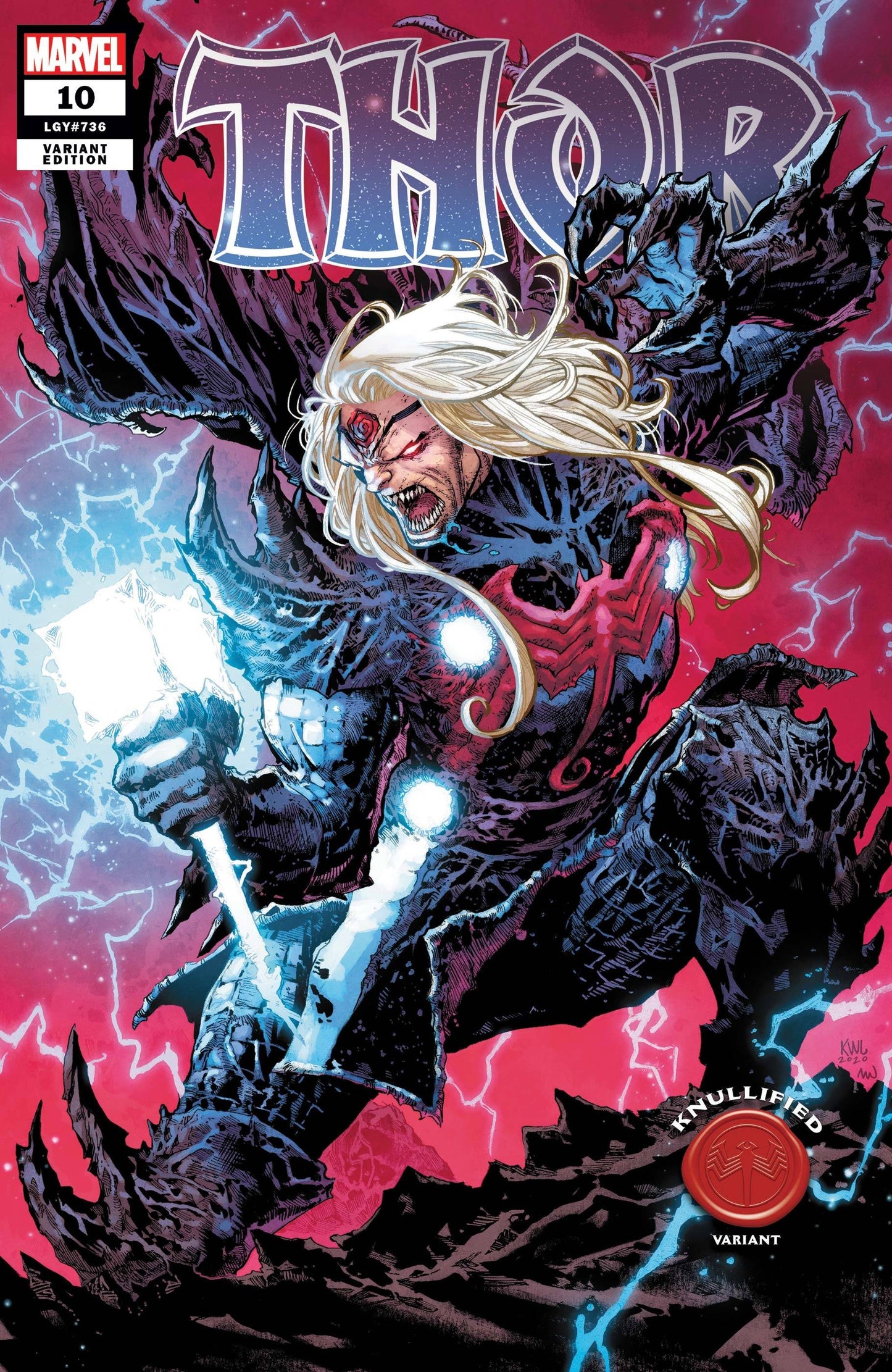 Thor #10B Ken Lashley - Knullified Variant