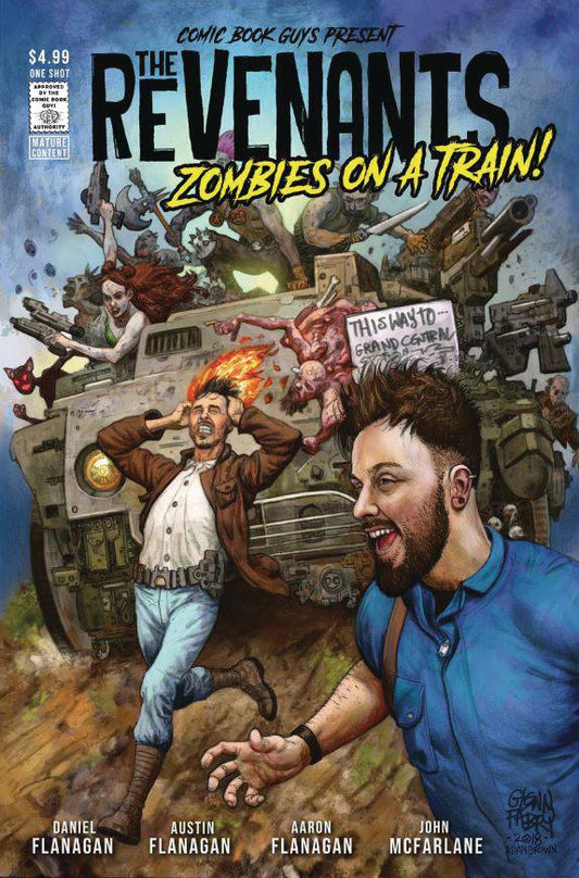 The Revenants: Zombies on a Train! #1A