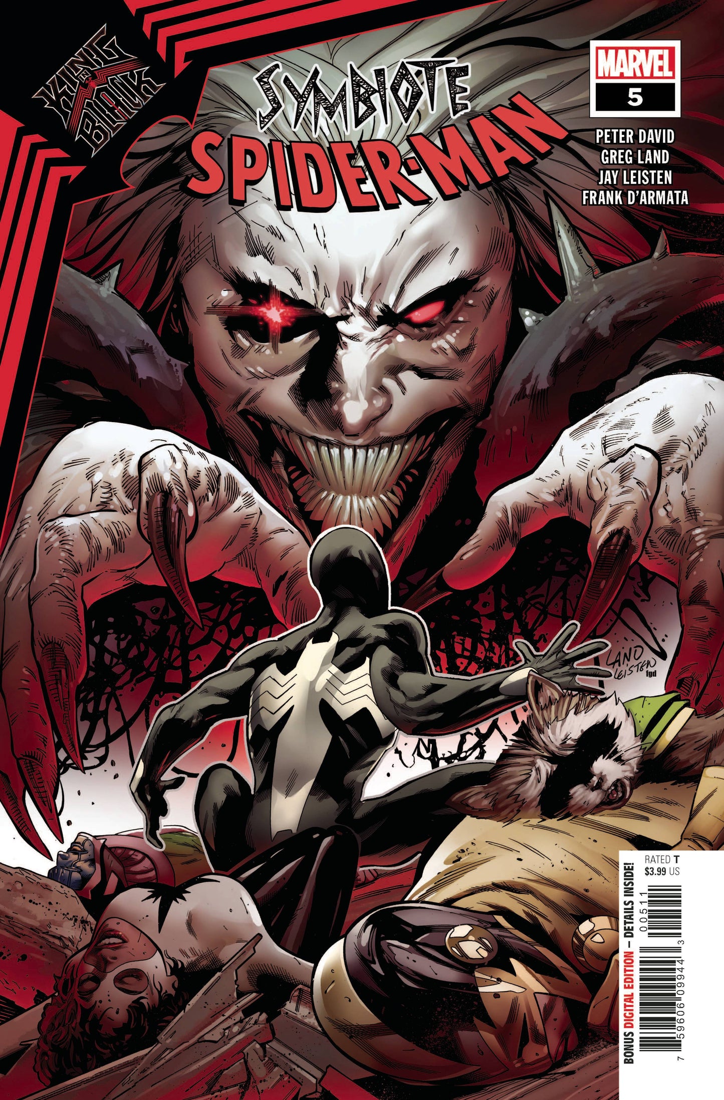 Symbiote Spider-Man: King in Black #5A