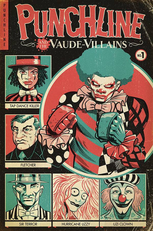 Punchline And The Vaude Villains #1B