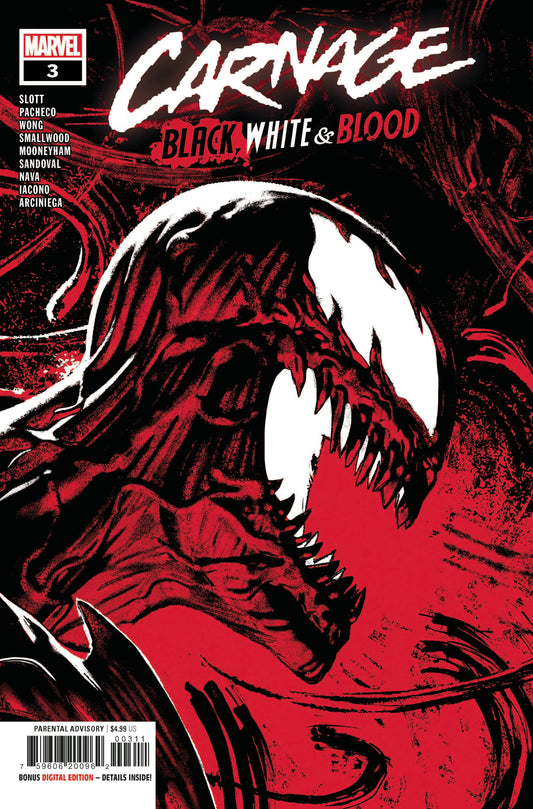 Carnage: Black, White & Blood #3A