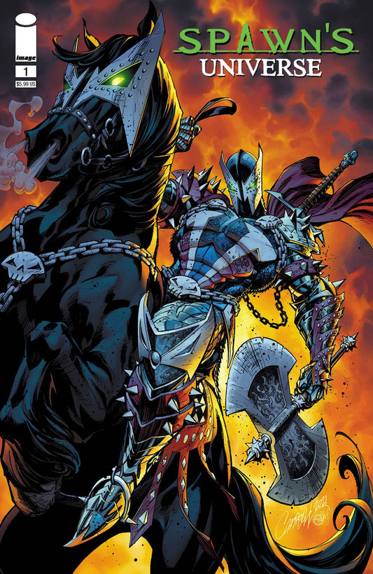 Spawn's Universe #1 JS Campbell Medieval Spawn Variant