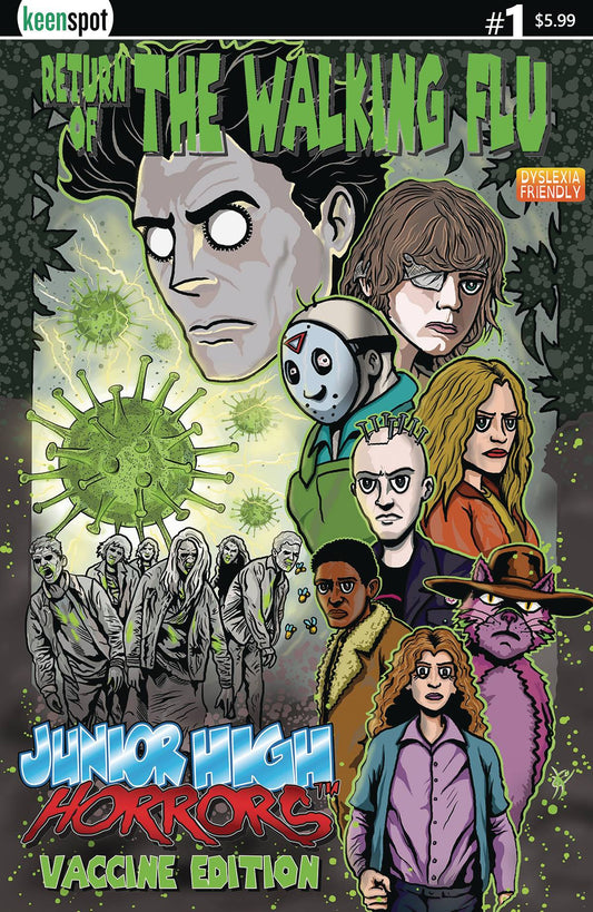 Junior High Horrors: Return of the Walking Flu #1A
