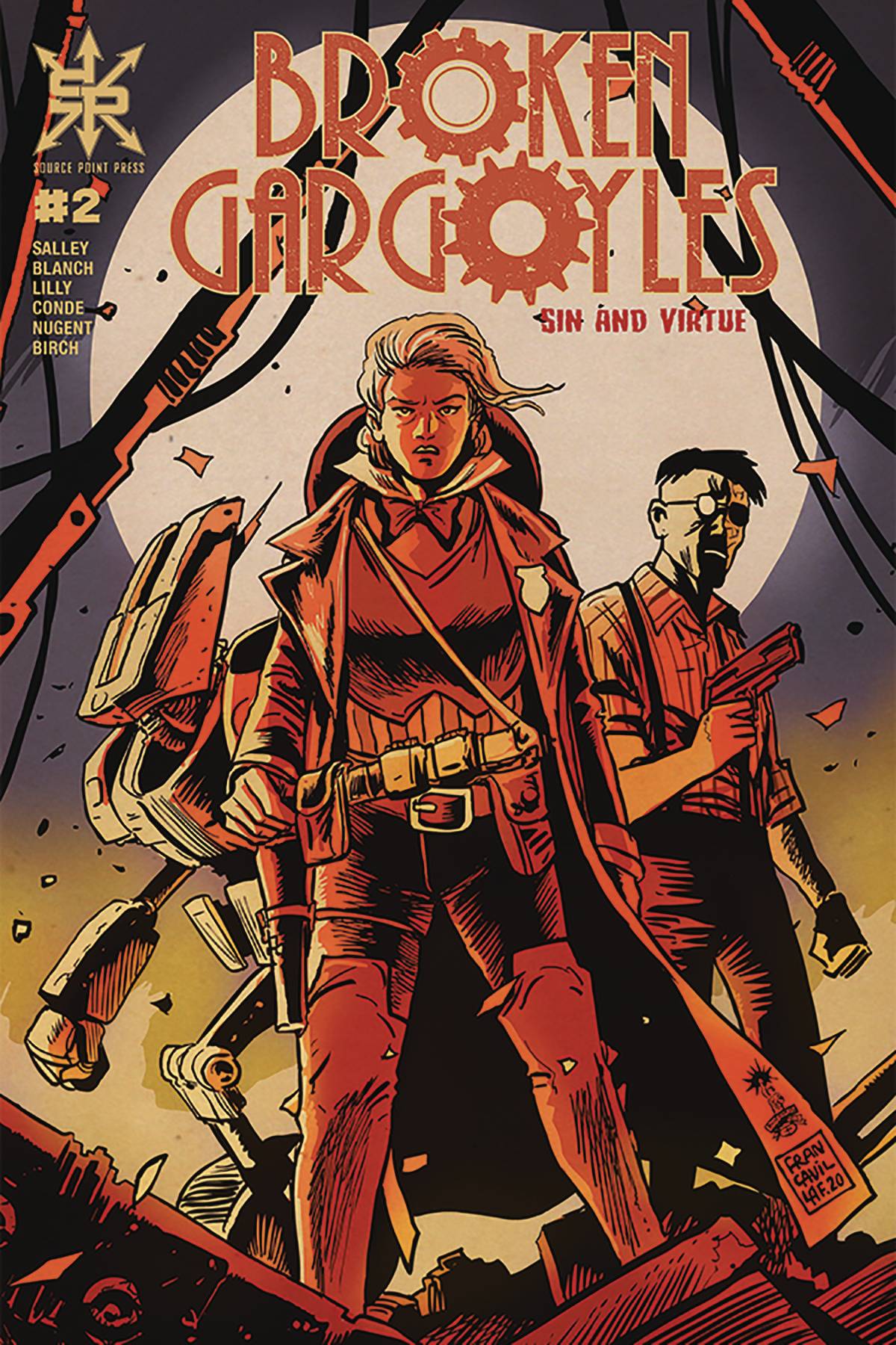 Broken Gargoyles: Sin and Virtue #2