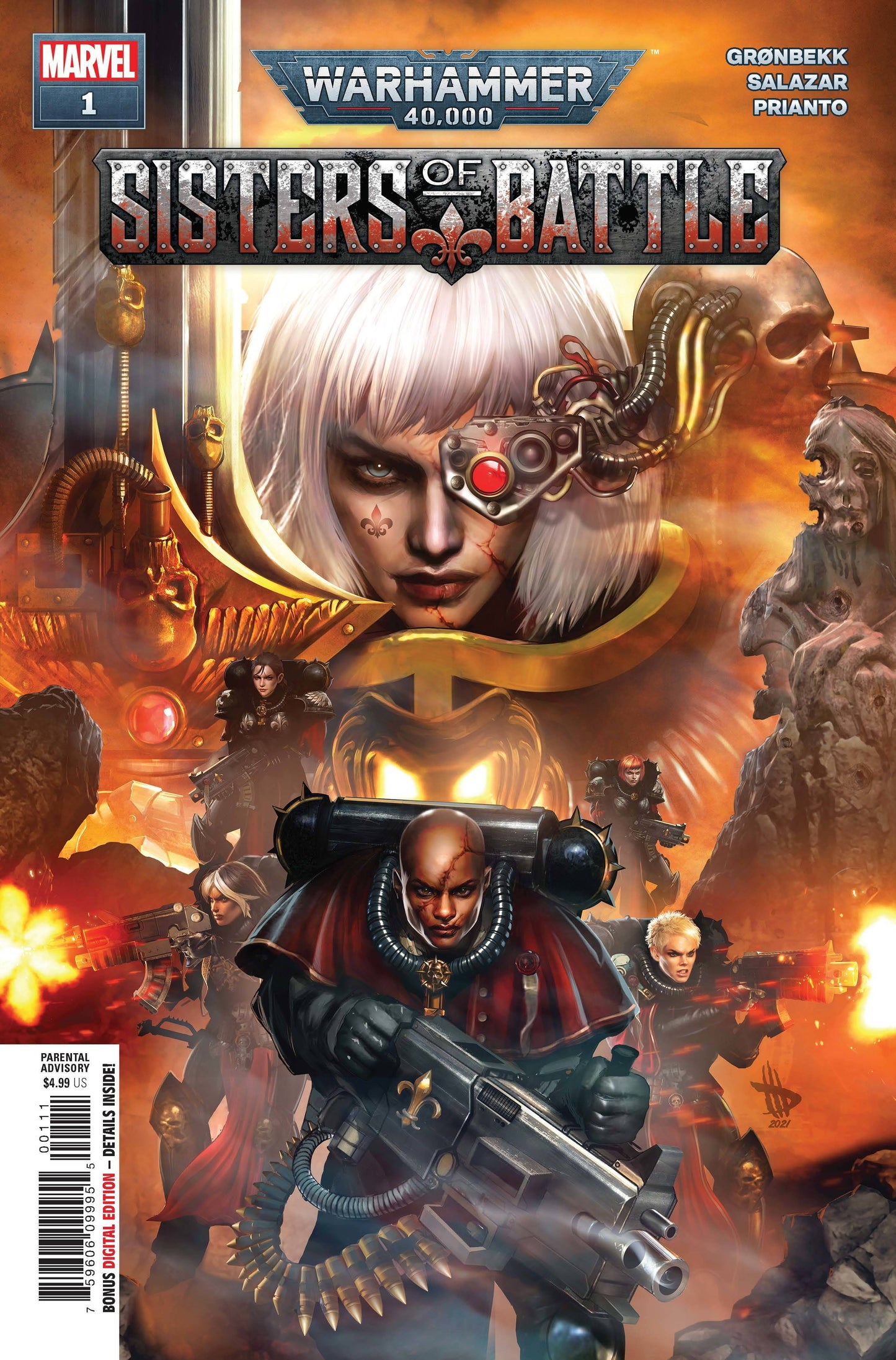 Warhammer 40,000: Sisters of Battle #1A
