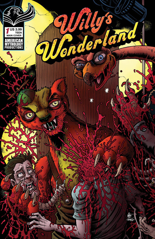 Willys Wonderland Prequel #1A with Promo Card