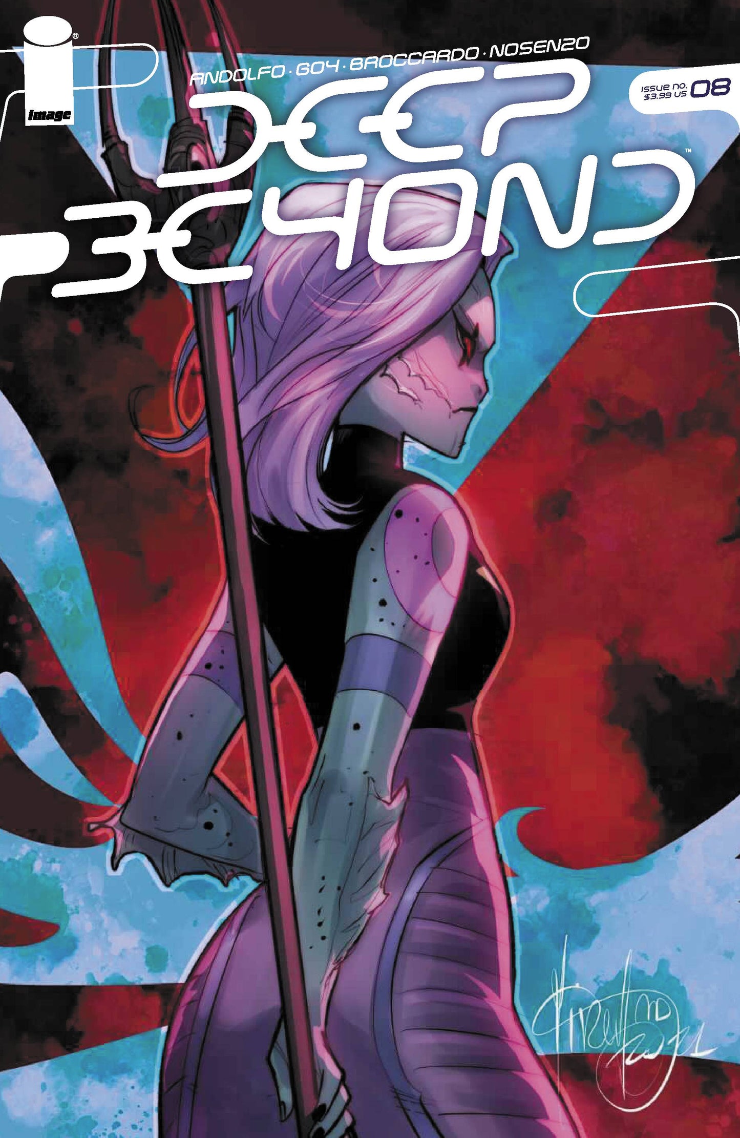 Deep Beyond #8 Andolfo Variant