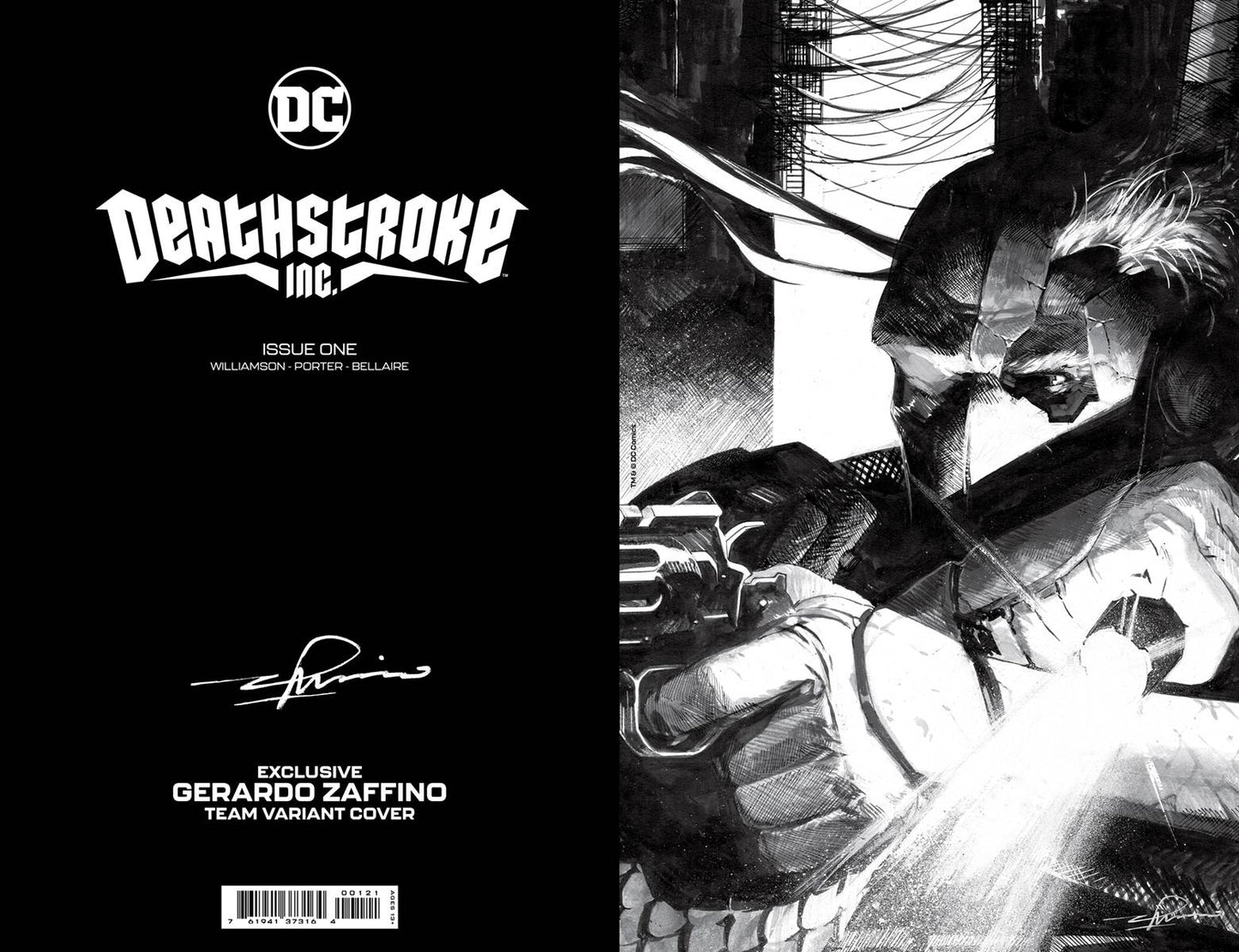 Deathstroke Inc. #1 Zaffino Foil Variant