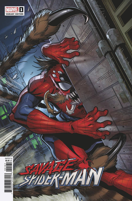 Savage Spider-Man #1F Lubera variant