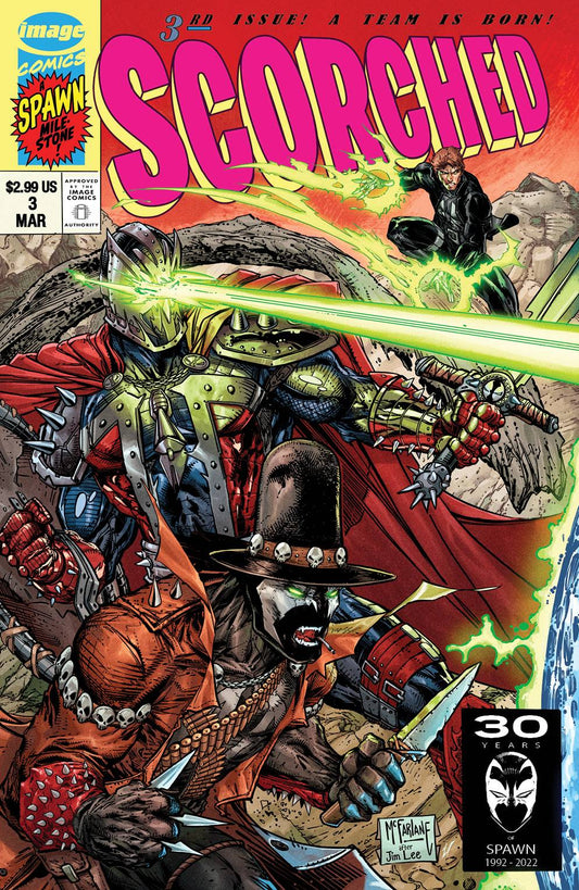 Spawn Scorched #3 McFarlane Variant
