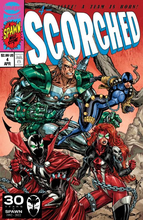Spawn Scorched #4 McFarlane Variant