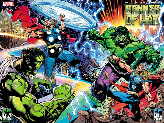 Hulk Vs Thor: Banner War Alpha #1D Shaw Connecting Variant