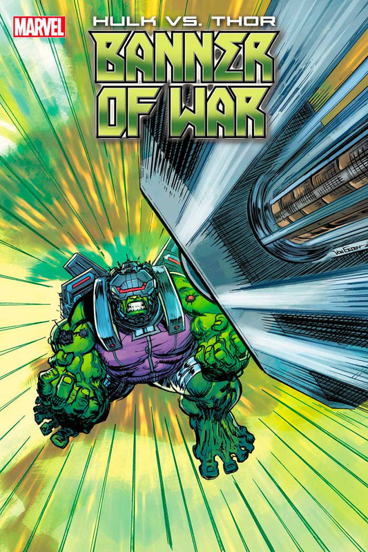 Hulk Vs Thor: Banner War Alpha #1F Von Eeden Mjolnir Crash Variant