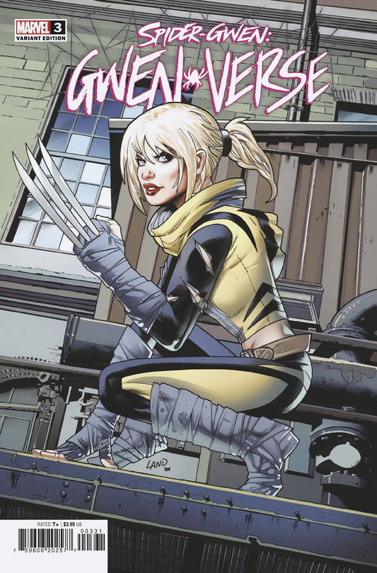 Spider-Gwen: Gwenverse #3C Land Variant