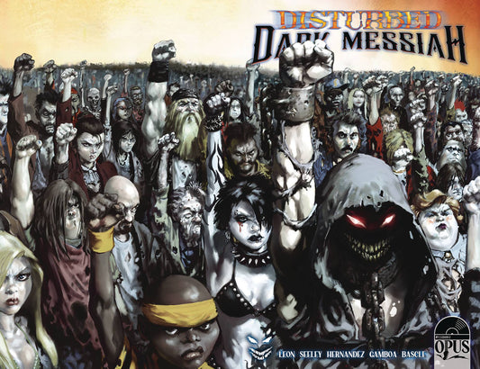 Disturbed Dark Messiah #1C 1:10 Variant