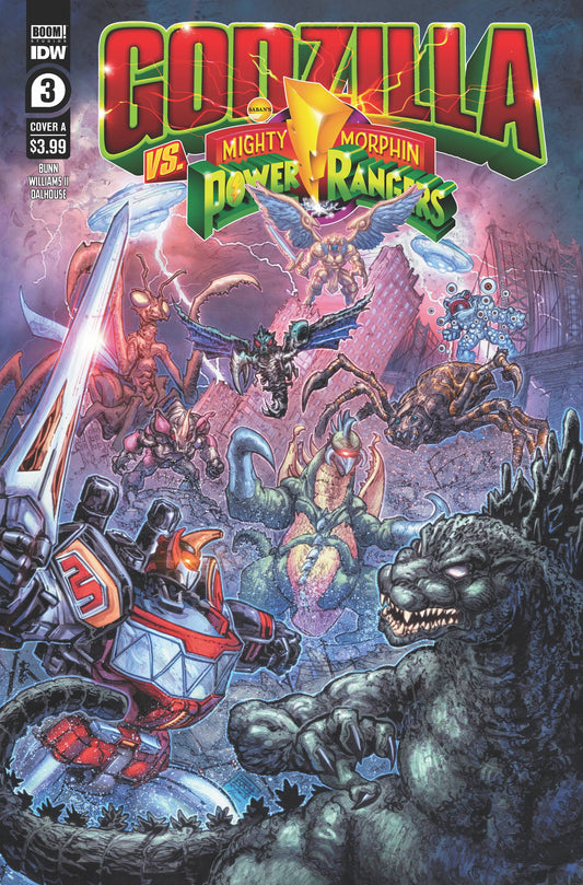 Godzilla Vs. MMPR #3A