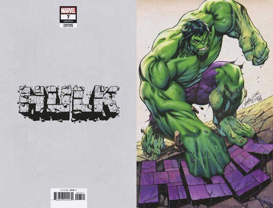 Hulk #7D 1:100 JS Campbell Virgin Variant