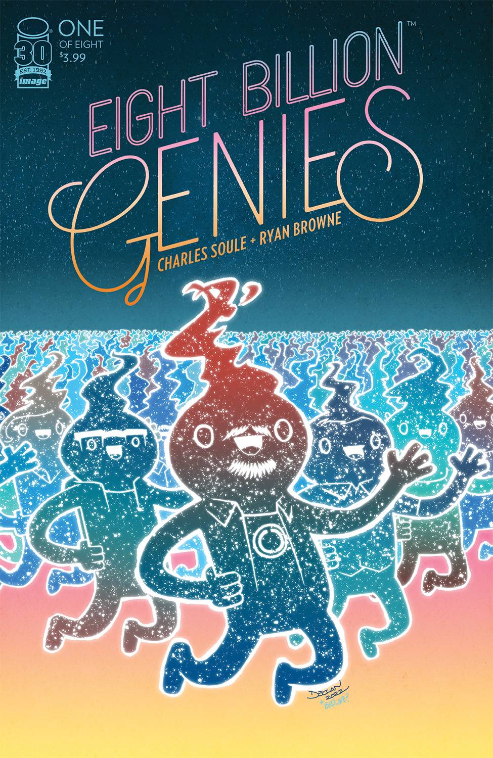 Eight Billion Genies #1C Shalvey Variant (MR)