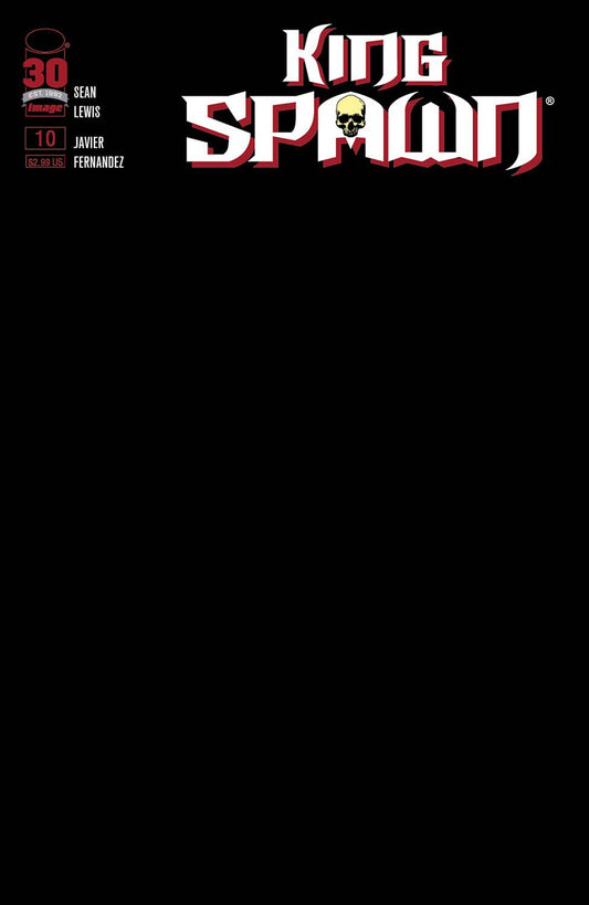 King Spawn #10B Blank Variant