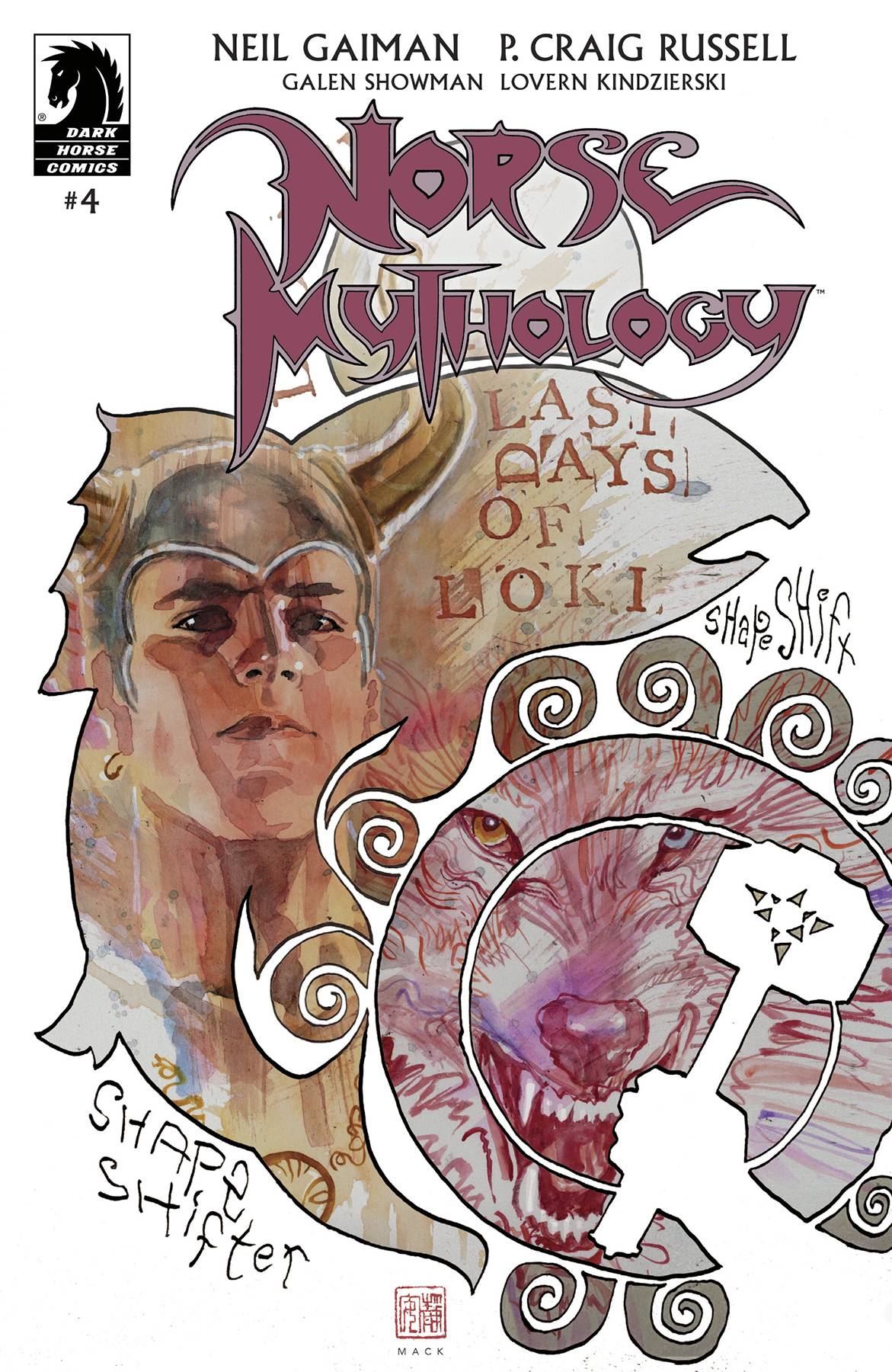 Norse Mythology III #4B Mack Variant (MR)