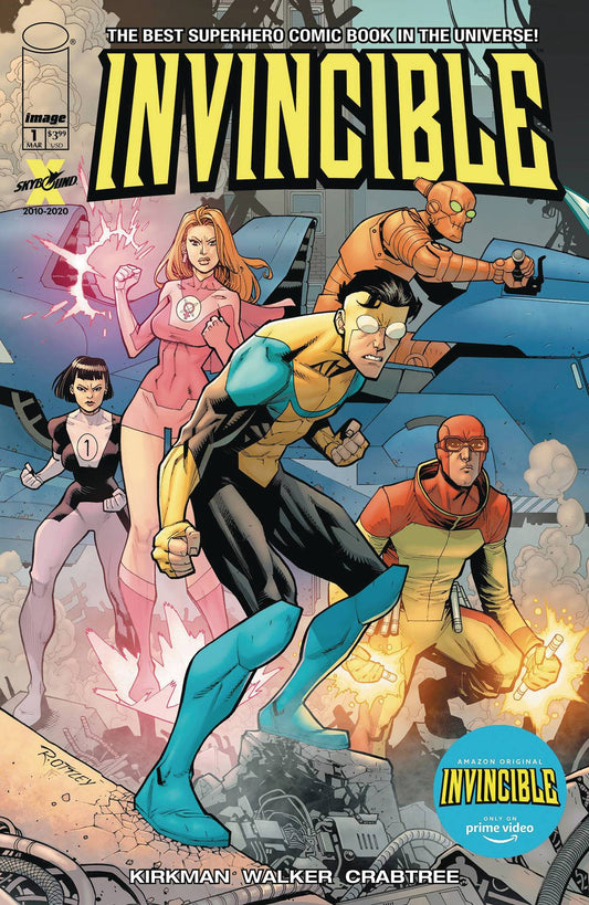 Dark Forces Invincible #1 Amazon Edition Ottley Signed Variant
