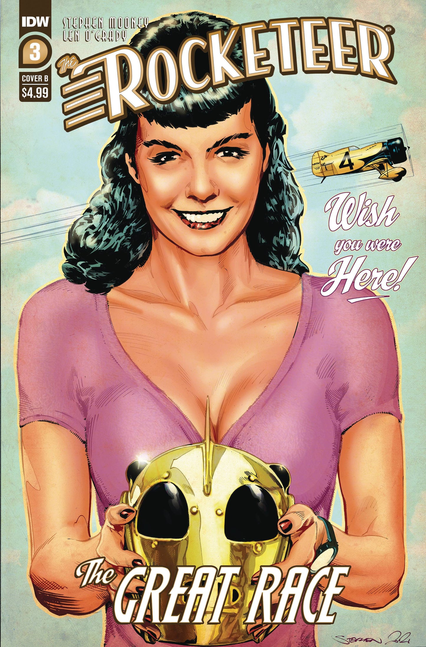 Rocketeer: The Great Race #3B Stephen Variant