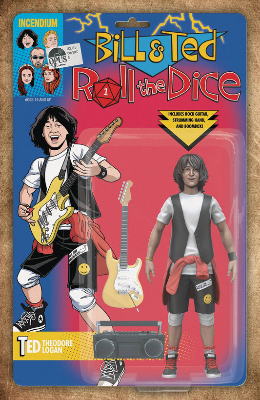Bill & Ted Roll Dice #1 1:5 Incentive Variant