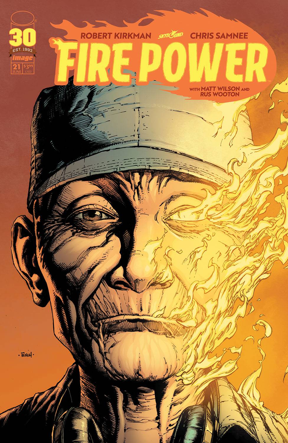 Fire Power #21B Finch Variant