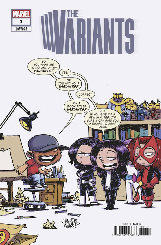 Variants #1D (of 5) Young Variant