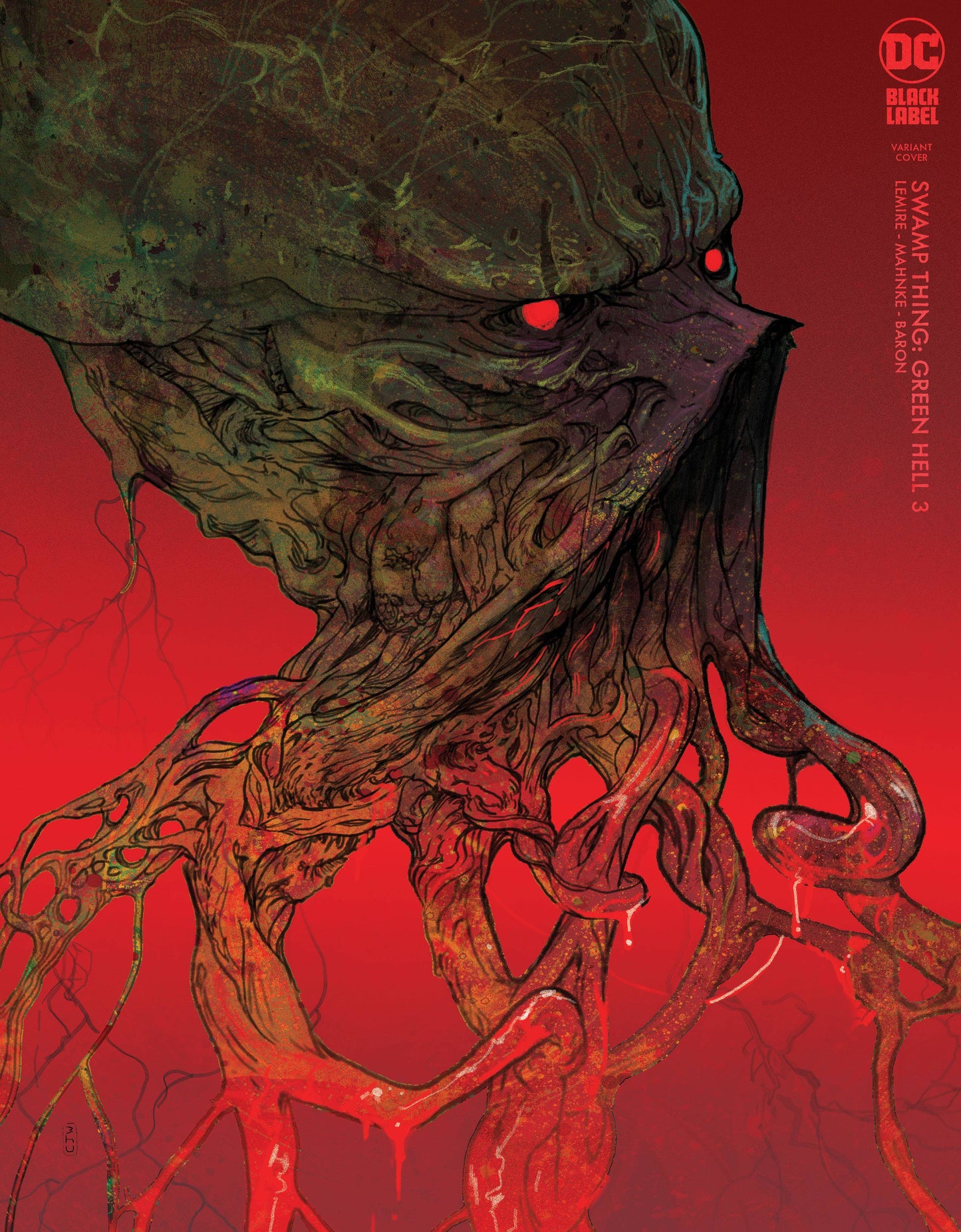 Swamp Thing: Green Hell #3B (of 3) Ward Variant