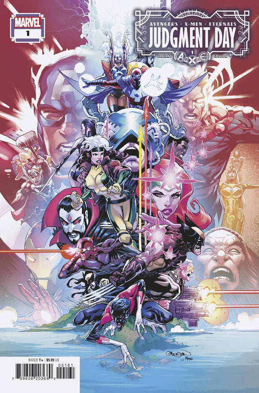 Axe Judgement Day #1 (of 6) Gleason Variant