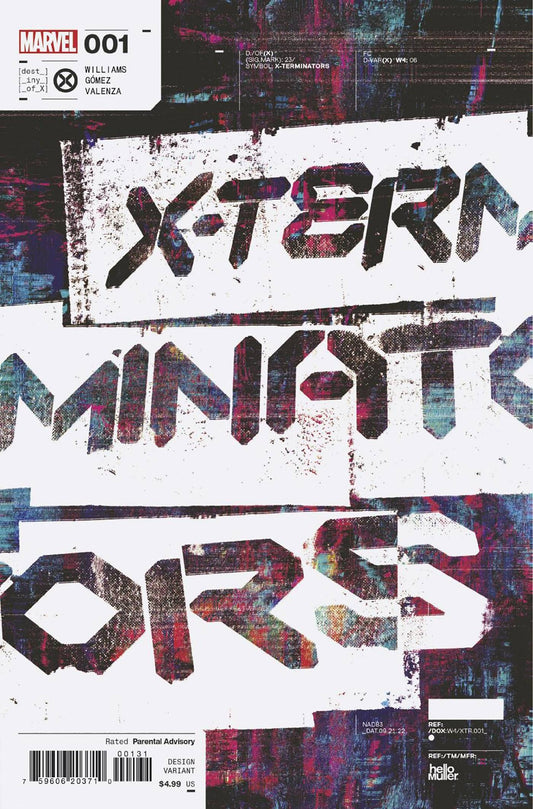 X-Terminators #1C (of 5) 1:10 Ratio Muller Variant