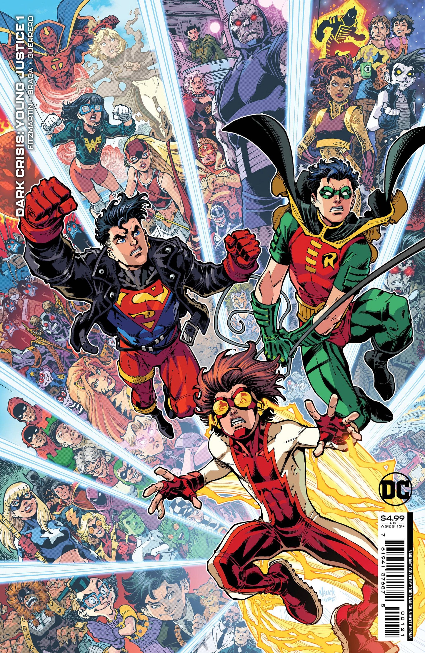Dark Crisis: Young Justice #1B Nauck Variant