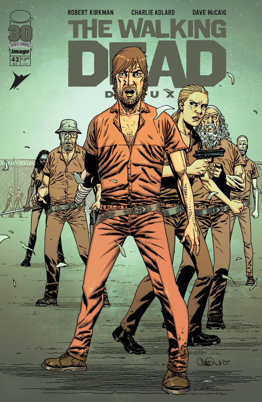 The Walking Dead Deluxe #42B (MR) Adlard Variant