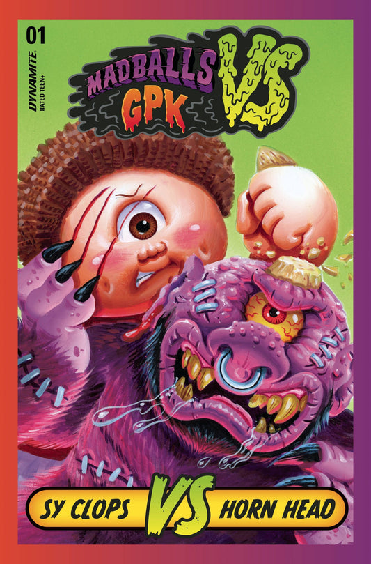 Madballs Vs Garbage Pail Kids #1C Trading Card Variant