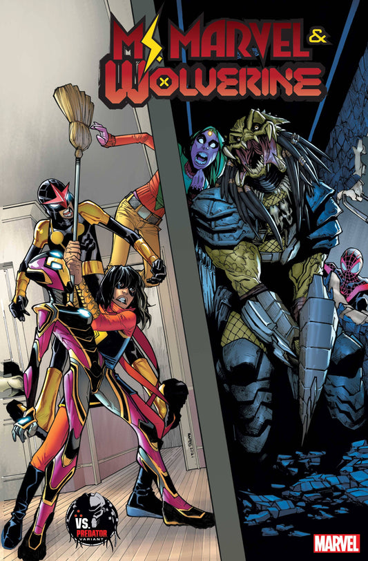 Ms. Marvel / Wolverine #1 Ramos Predator Var.