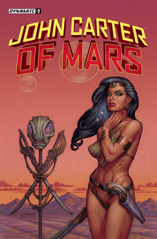 John Carter of Mars #4B Linsner Variant