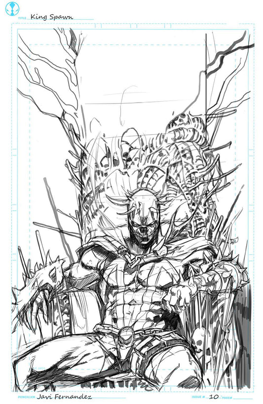 King Spawn #10C Fernandez Sketch Variant