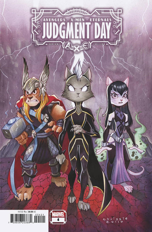 Axe Judgement Day #4 (of 6) Zullo Variant