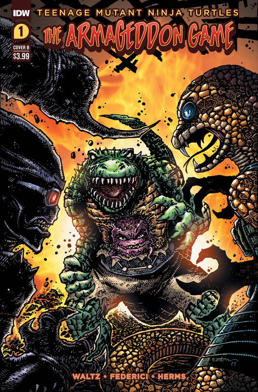 Teenage Mutant Ninja Turtles: Armageddon Game #1B Eastman Variant