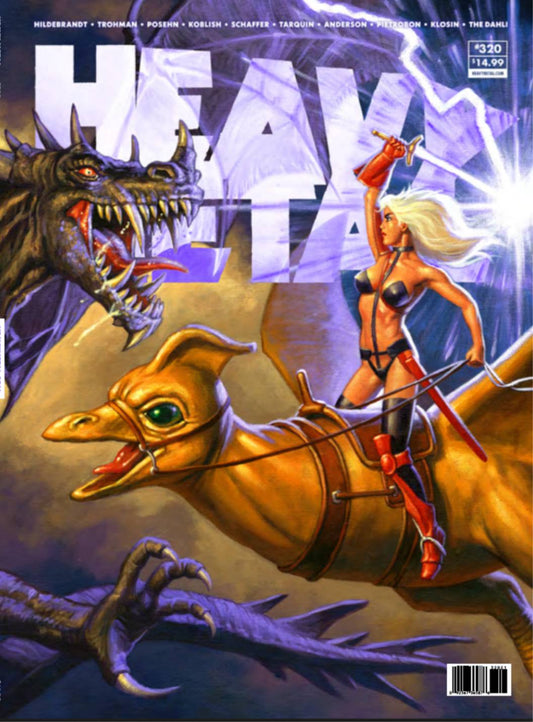 Heavy Metal #320B Hildebrant Variant (MR)