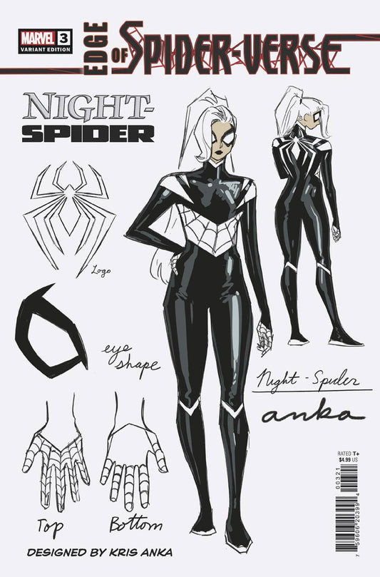 Edge of Spider-Verse #3B (of 5) 1:10 Ratio Anka Variant