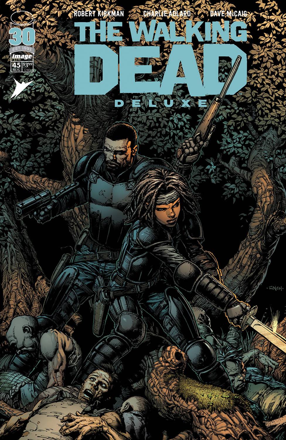 The Walking Dead Deluxe #45A (MR)