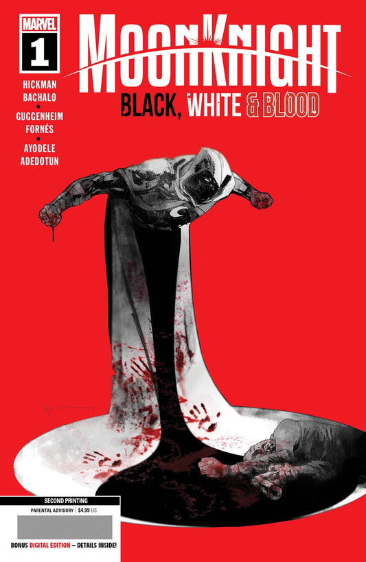 Moon Knight: Black, White & Blood #1 2nd Printing